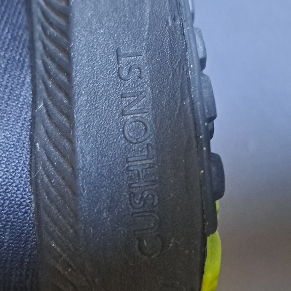 Nike Zoom Winflo 5 Running Shoes Mens Size 10 Neon Black Swoosh Logo Sneakers - Picture 6 of 9